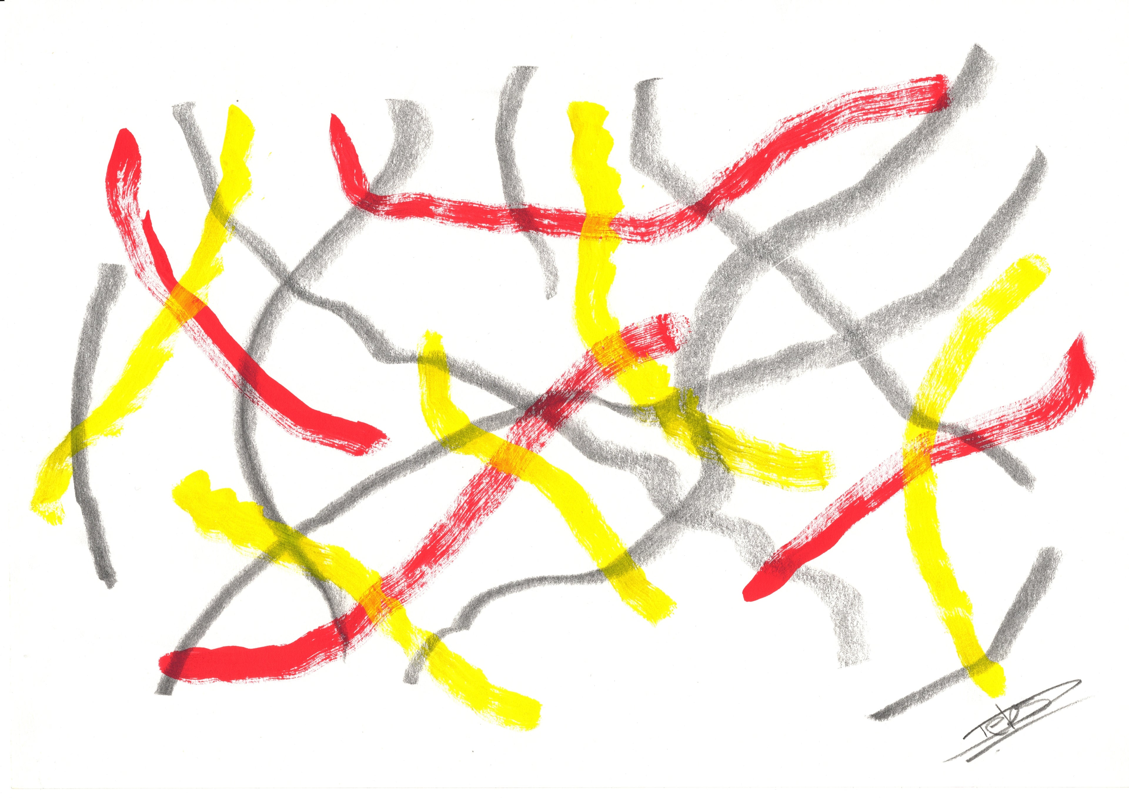 Mixed Media Lines